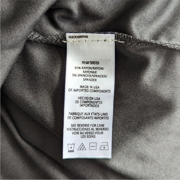 Kut From The Kloth Stitch Fix Mollee Classic Black Sleeveless Ruched Dress - Picture 4 of 8